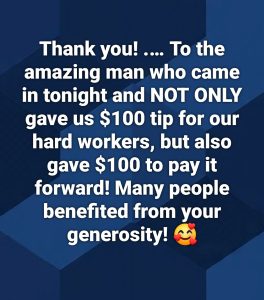 Dick’s Drive-In responds to generous tip from anonymous customer