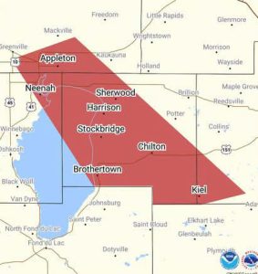 LIVE UPDATES: Tornado reported earlier this afternoon west of Appleton