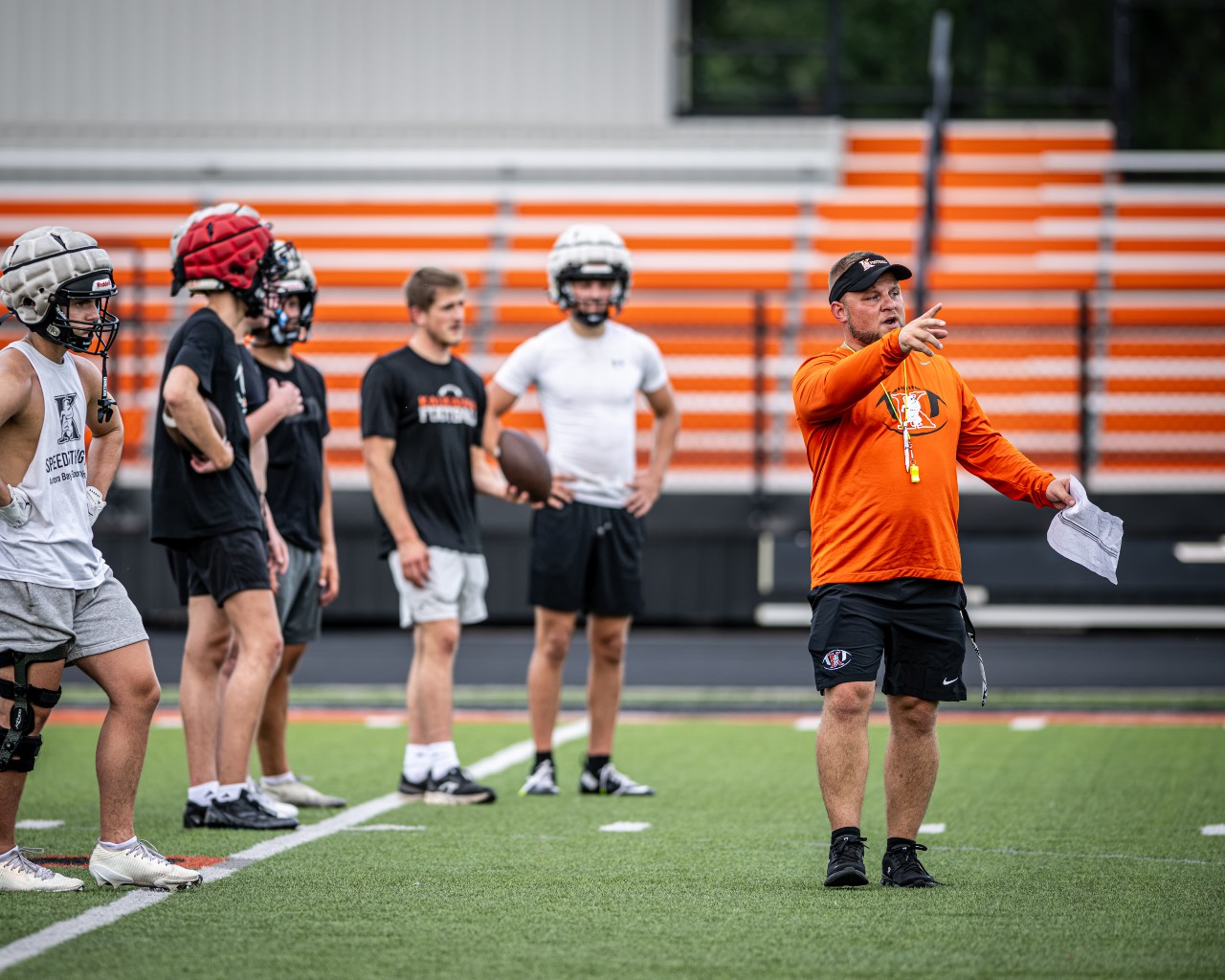 Kaukauna football practice photo by Dave Vissers